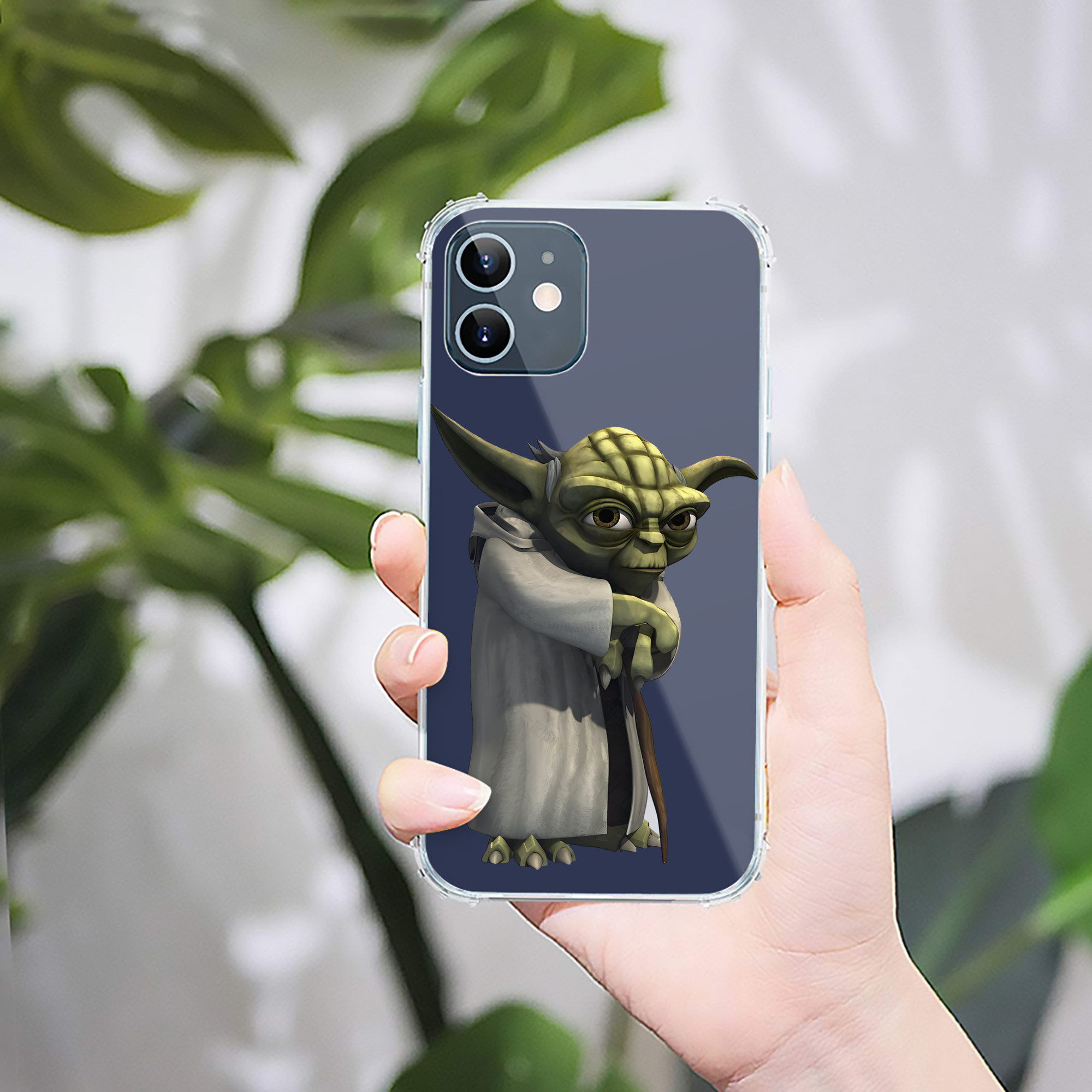（画像用） スター・ウォーズ Star Wars 【iPhone 12シリーズ対応】透明スマホケース（クリアソフトケース）